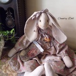 カントリードール　ピンクのマドヴァンのお洋服のうさこ