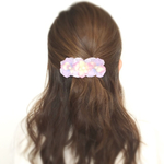 アーティシャルフラワーバレッタ 単品＊紫陽花＊親子おそろい＊結婚式