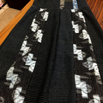 手作り　綿　絣　型染　刺し子　ジャンパースカート