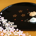 たい焼き と 雪うさぎまんじゅう のピアス２コセット