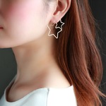 14kgf- W stars ピアス