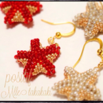 starfish ピアス gold