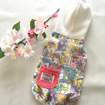 犬服！小型犬Sサイズ 春夏服🌸可愛いプリントパーカー(綿ジャージ スムースニット)