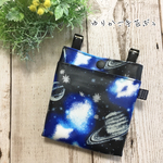 ラミネート＊移動ポケット【グリッター宇宙】