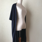 ⑥ニットカーディガン　ダークネイビー　95cm