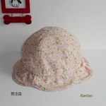 suzuchiko96様受注品・女の子マーガレットのチューリップハット（44～46）70サイズ位