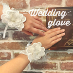 【Flower】フラワー ウエディンググローブ グローブ ブレスレット パール 結婚式  挙式    ウエディング