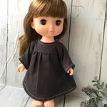 ソラン＆レミン・メルちゃん ヨーク長袖ワンピース
