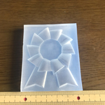 ロゼットモールド25mm(シリコンモールド)