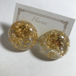 Harun♡大ぶりピアス♡イヤリング可
