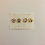 小粒フラワーピアス✴︎2ペアセット✴︎