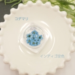 NEW【自家製☆】コデマリの押し花《Indigo 空色》