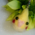 コロッと可愛いオカメインコちゃん🐦ストラップ