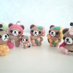 【ｎ様ご予約品】てんとう虫くまちゃんのストラップ　他全6点　　