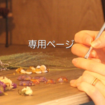 mana__323さま専用【押し花ヘアゴム・紫陽花イヤリング白】