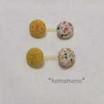 ベビーandキッズ用くるみボタンヘアゴム
