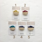 Basket bag brooch　 かごバックブローチ