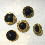 アンティーク レトロ ヴィンテージ ボタン5個