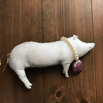 SALE!! ¥2,300→¥1,000 真珠の豚　key ring 