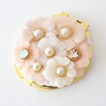 ☆3月15日20時出品☆春のお花畑ミラー