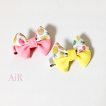 フルーツリボンのヘアクリップ for KIDS&BABY