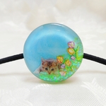 チューリップ畑の猫ちゃん  :花 