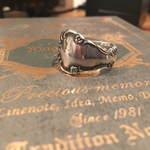 SR007　SPOONRING　スプーンリング　SILVER950　アンティークロココ調デザイン　13号前後