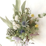 ドライフラワー クラッチブーケ