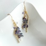 【再販2】天の川金魚のピアス