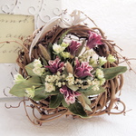 チューリップのFlowerリース