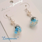 ＊Blue Ice＊ 氷の ピアス／イヤリング