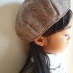 YONE　♥かんたんベレー帽の型紙♥　子供服　パターン　帽子　ベレー帽　ニット帽