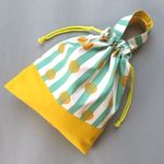 お着替え袋【ストライプ】お着替え袋 巾着 体操服袋 体操服入れ 入園グッズ 入学グッズ 北欧風
