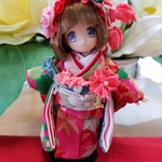 オビツ11　お振り袖セット🌸桜の舞🌸