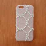 *受注製作*ミナペルホネン*タンバリン*ホワイトグレー×ミントグリーン*mina perhonen*iPhoneケース*iPhoneカバー*スマホケース*スマホカバー