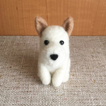 chirokun2007様専用 ちびころ ワイヤーフォックステリアちゃん 羊毛フェルト