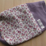 【wanko様オーダー品】タンクトップ✿(パープル×フラワー)　