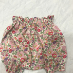 国産リバティ ベッツィ ピンク かぼちゃパンツ  80 リバティ