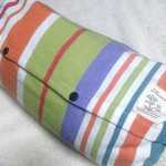 送料無料☆エルゴカバー☆ストライプ☆colorfulorange⑬