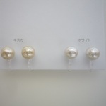 セミオーダー コットンパールイヤリング　6mm
