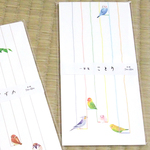 鳥の一筆箋