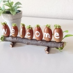 森の中のどんぐりwelcomeボード