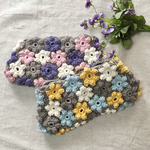 やわらか cotton ポーチ   pastel   flours