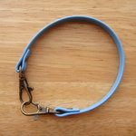 【 cho様オーダー品 】★ペットボトルホルダー用ストラップ☆水色★