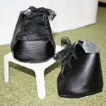 シェリー・メイSサイズ（身長４１ｃｍ）の黒いブーツ