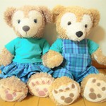 SALE☆ダッフィーシェリーメイ　お揃い5点セット　ブルーグリーン