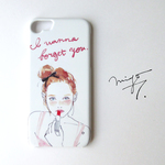 iPhone6/6s、7、8ケース【wanna forget you】