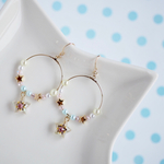 スタージュエルのワイヤーフープピアス/イヤリング