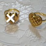 vintage heart ring