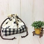 NEW❗️ツバメのおさんぽお弁当袋（＋コップ袋🉑）